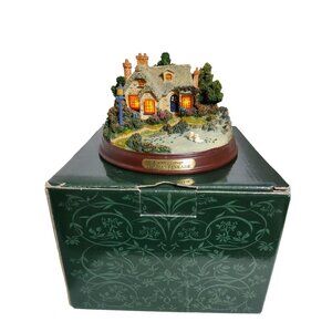 vintage thomas kinkade lighted cottage collection "everetts cottage"